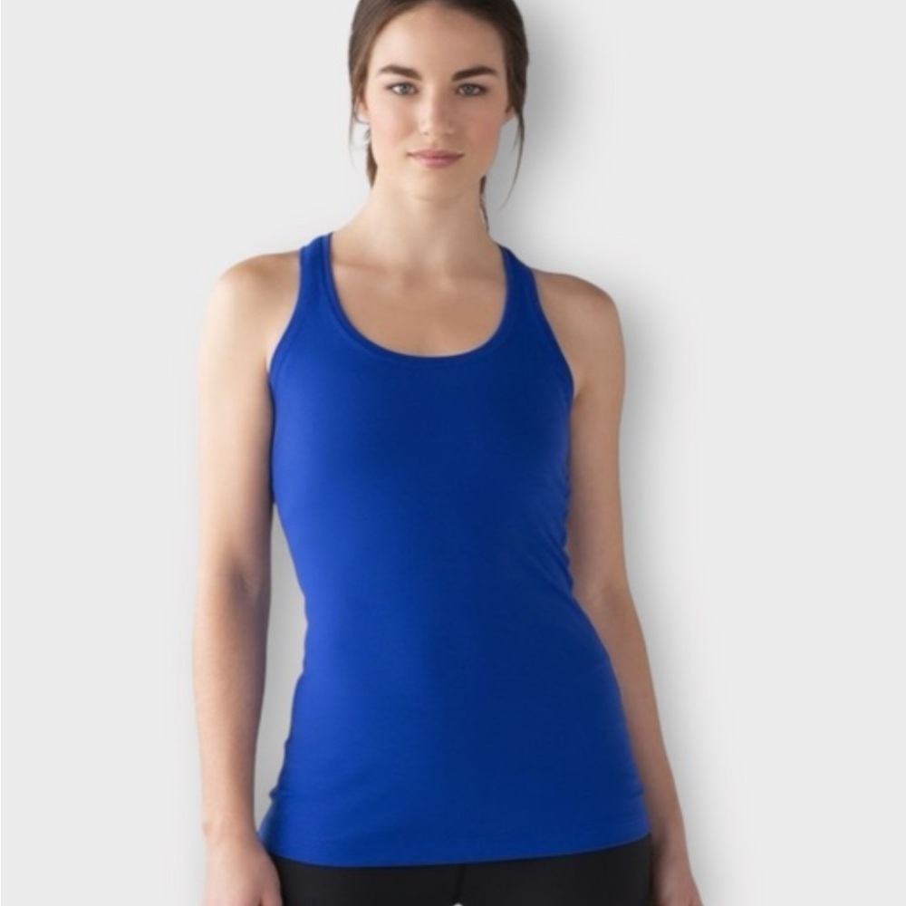 Lululemon Blue Racerback Tank